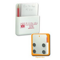 Super Magnetic Memo Holder w/ Pencil & Paper Pad